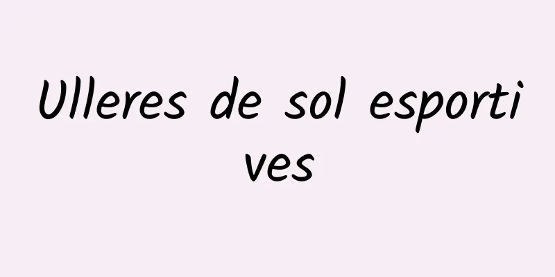 Ulleres de sol esportives