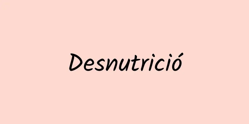 Desnutrició