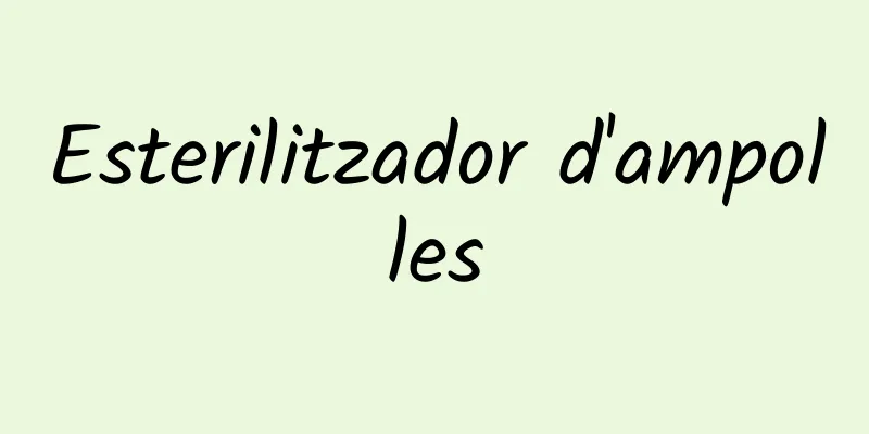 Esterilitzador d'ampolles