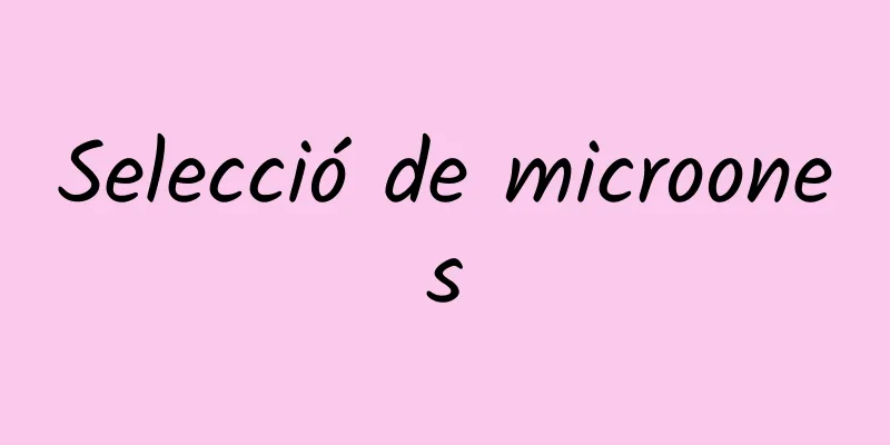 Selecció de microones