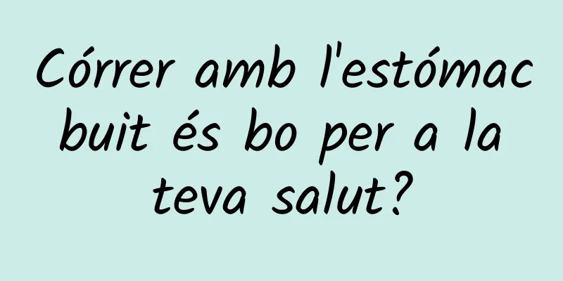 Córrer amb l'estómac buit és bo per a la teva salut?