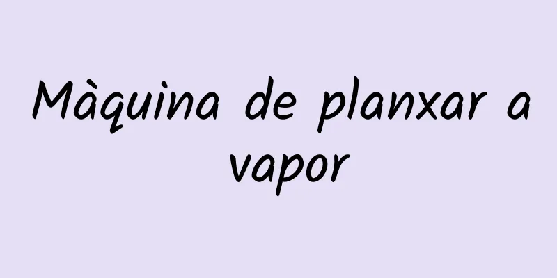Màquina de planxar a vapor