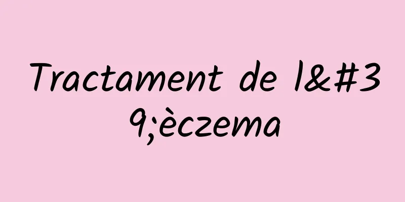 Tractament de l'èczema
