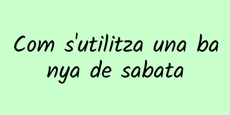 Com s'utilitza una banya de sabata