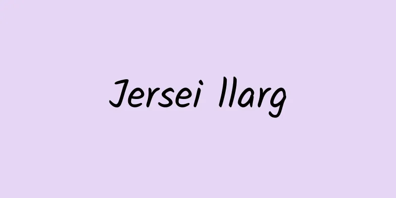 Jersei llarg