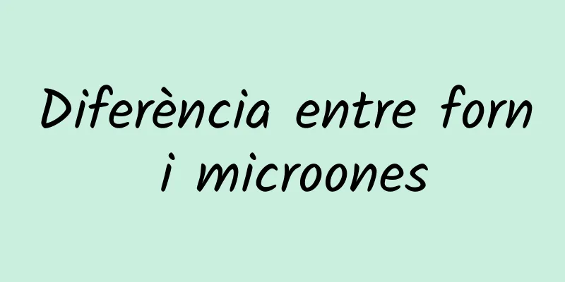 Diferència entre forn i microones