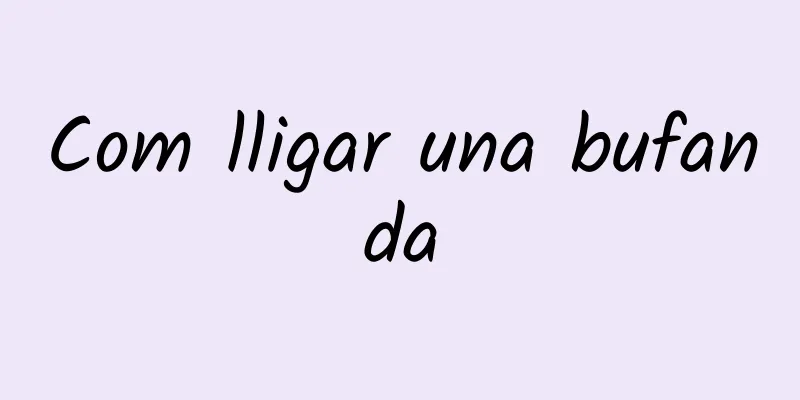 Com lligar una bufanda