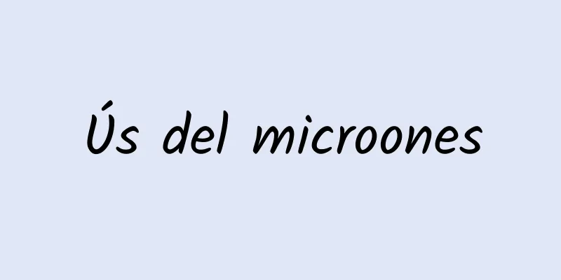 Ús del microones