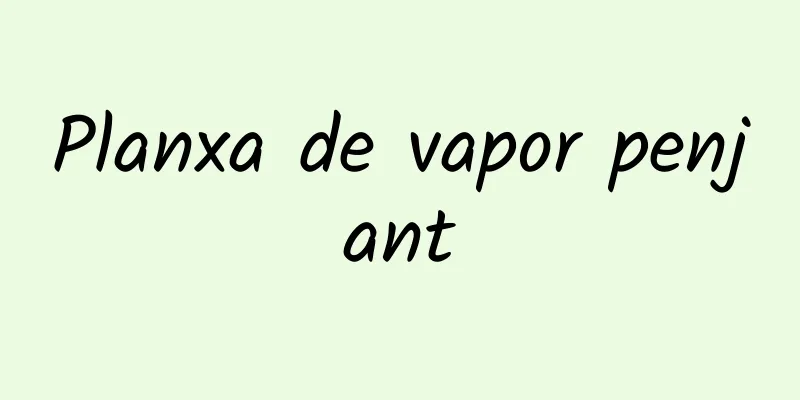 Planxa de vapor penjant