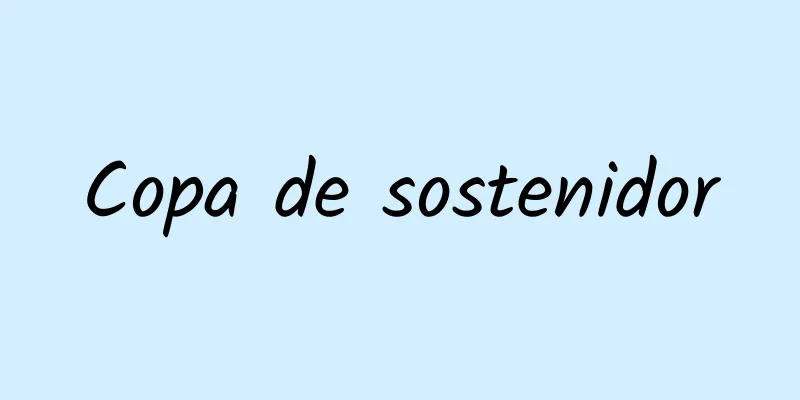 Copa de sostenidor