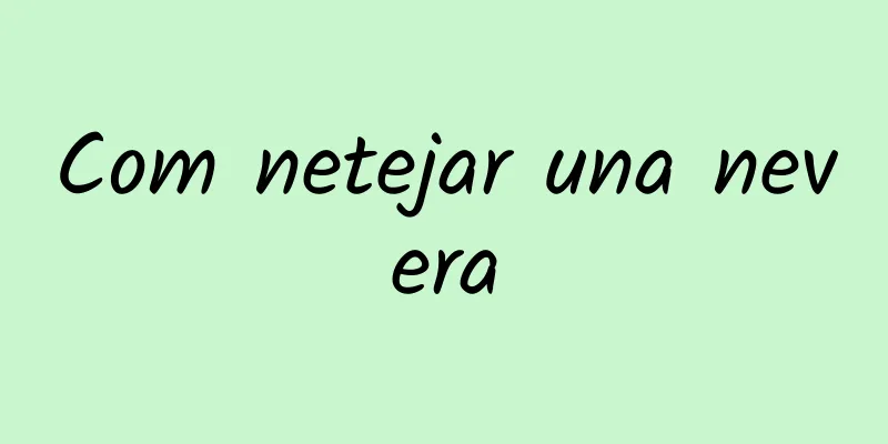 Com netejar una nevera
