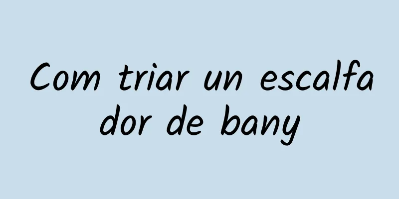 Com triar un escalfador de bany