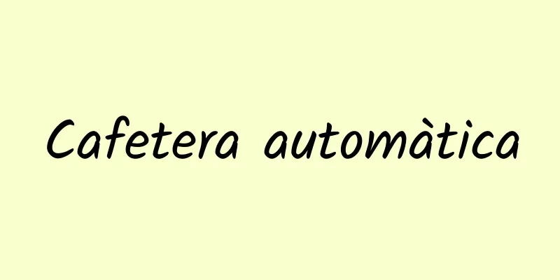 Cafetera automàtica