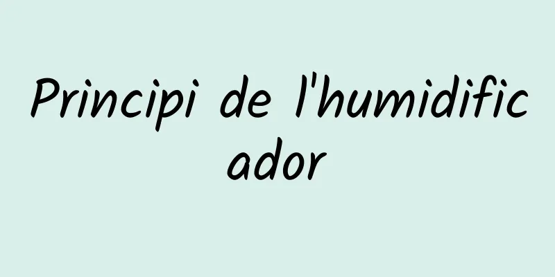 Principi de l'humidificador