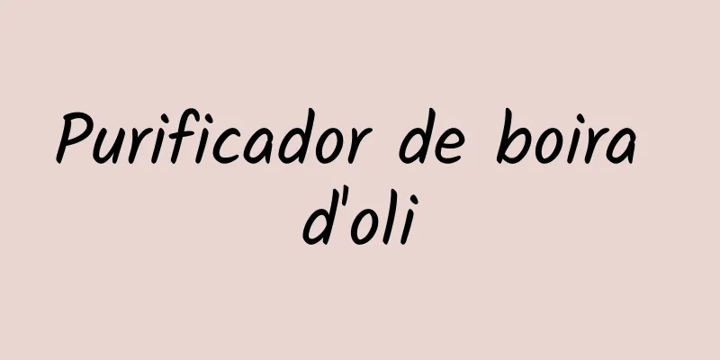 Purificador de boira d'oli