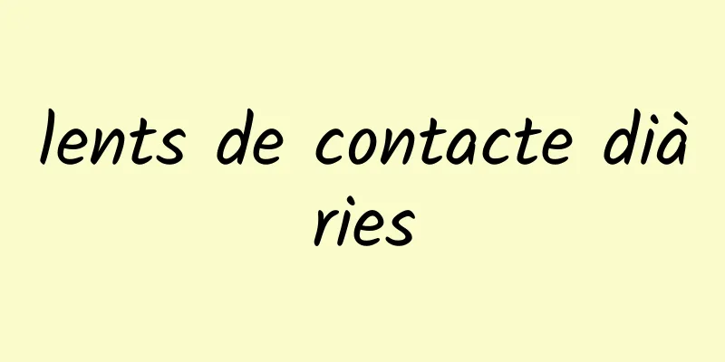 lents de contacte diàries