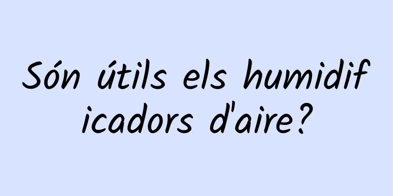 Són útils els humidificadors d'aire?