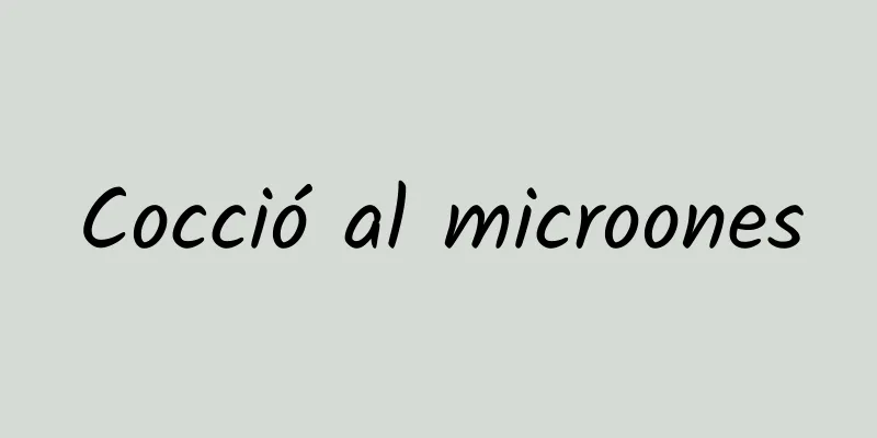 Cocció al microones