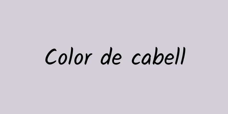 Color de cabell