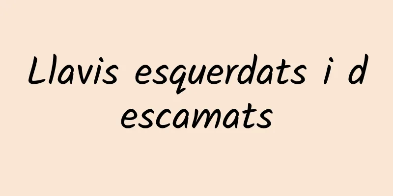 Llavis esquerdats i descamats
