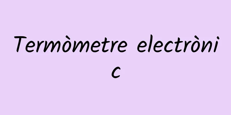 Termòmetre electrònic