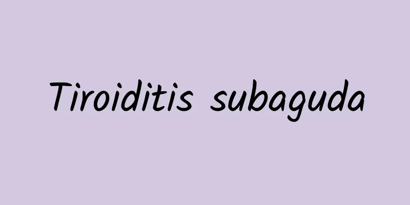 Tiroiditis subaguda