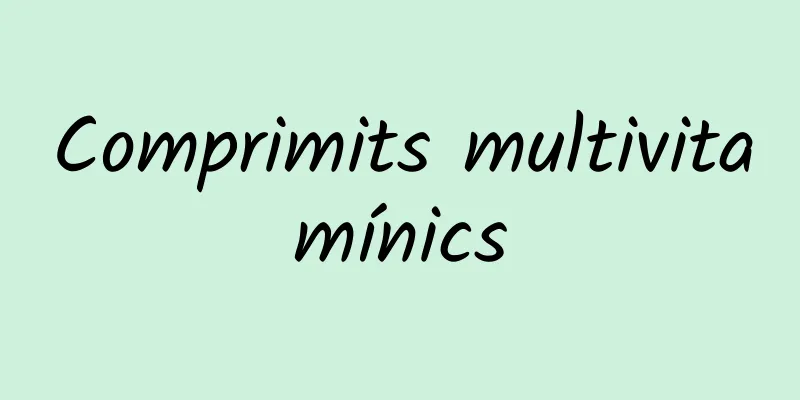 Comprimits multivitamínics