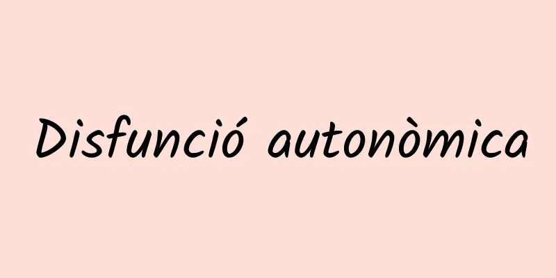 Disfunció autonòmica