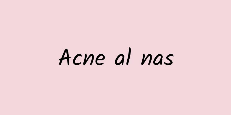 Acne al nas
