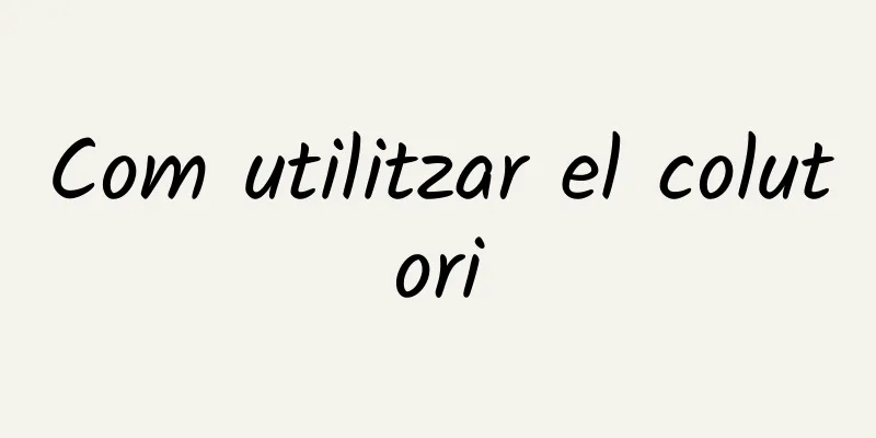 Com utilitzar el colutori