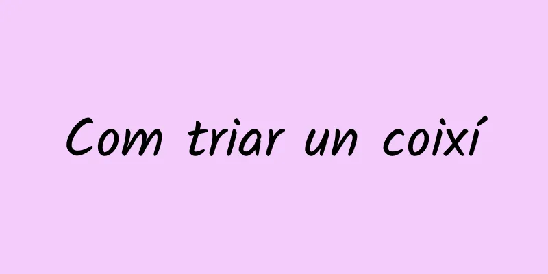 Com triar un coixí