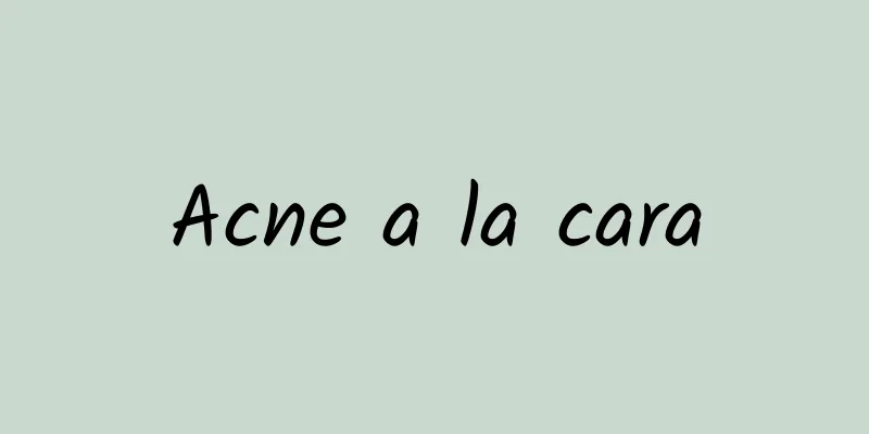 Acne a la cara