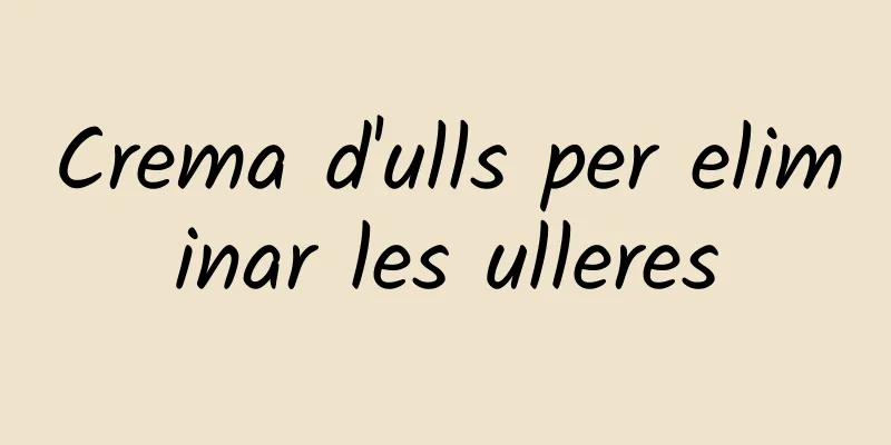 Crema d'ulls per eliminar les ulleres