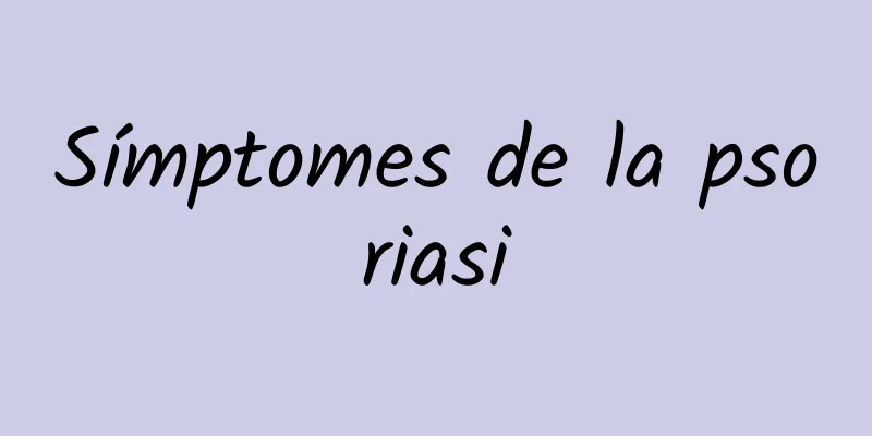 Símptomes de la psoriasi