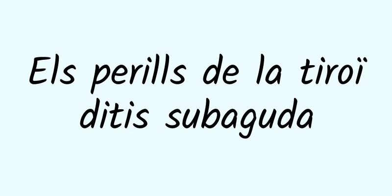 Els perills de la tiroïditis subaguda