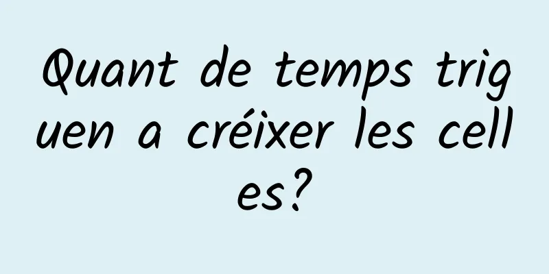 Quant de temps triguen a créixer les celles?
