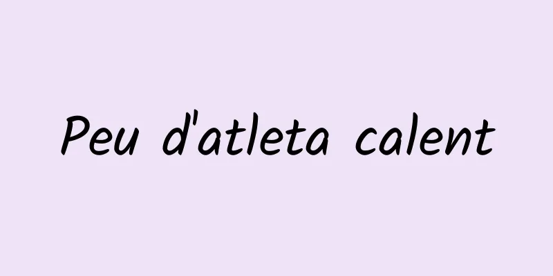 Peu d'atleta calent