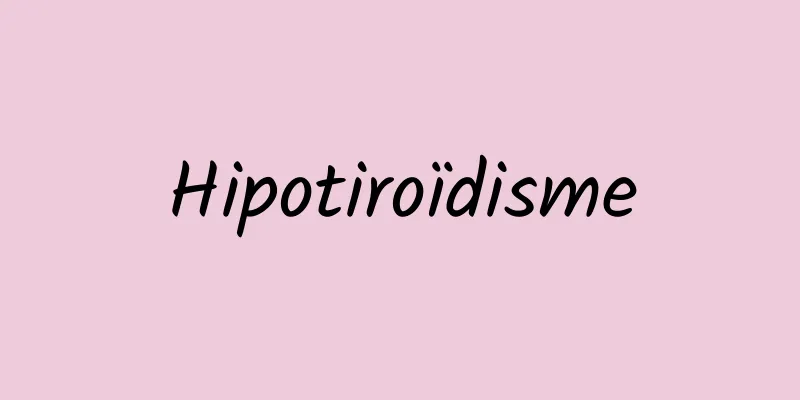 Hipotiroïdisme