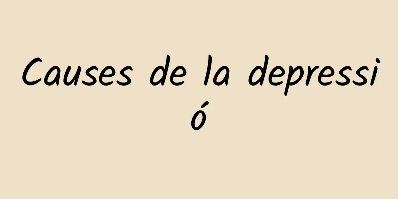 Causes de la depressió