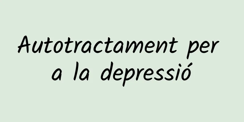 Autotractament per a la depressió