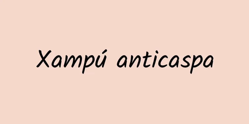 Xampú anticaspa