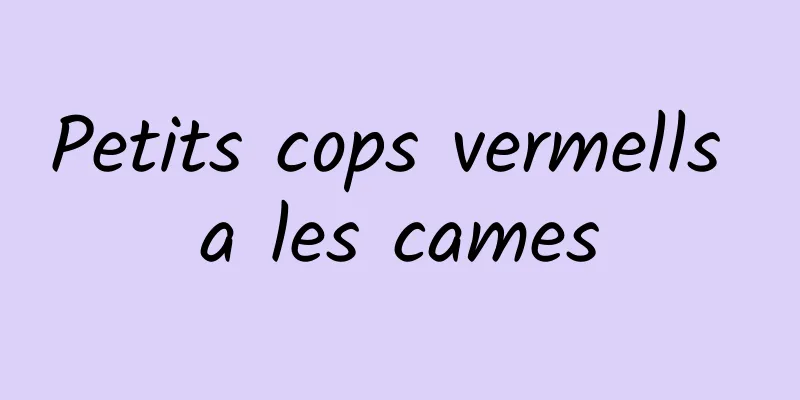 Petits cops vermells a les cames