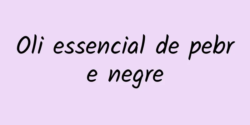 Oli essencial de pebre negre