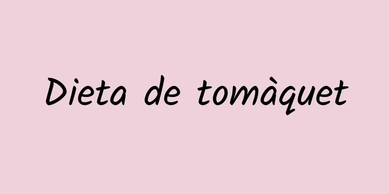 Dieta de tomàquet