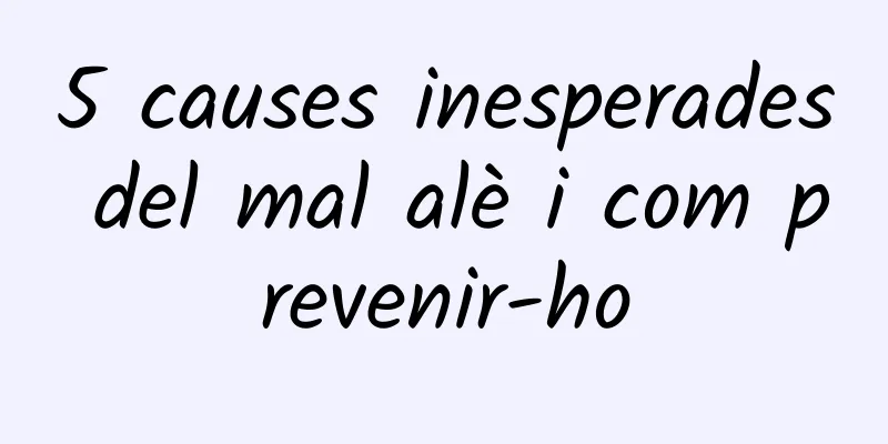 5 causes inesperades del mal alè i com prevenir-ho