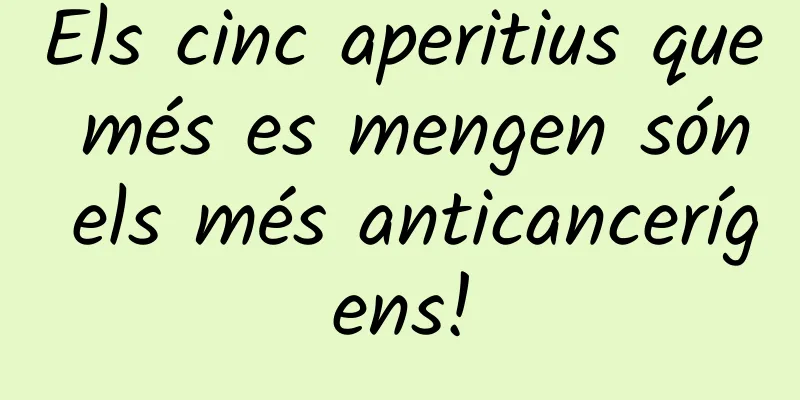 Els cinc aperitius que més es mengen són els més anticancerígens!