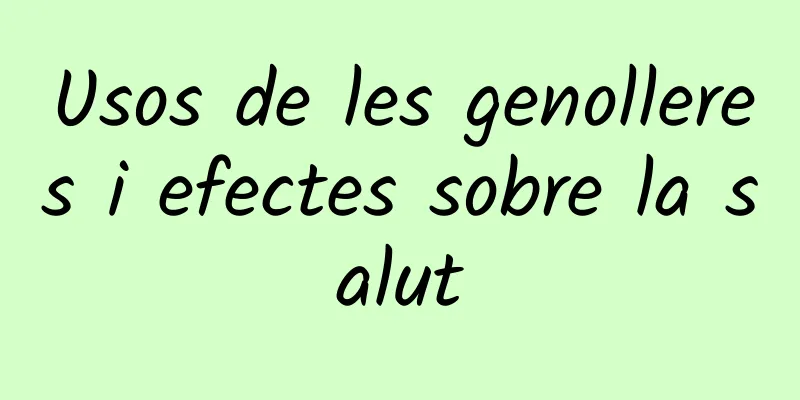 Usos de les genolleres i efectes sobre la salut