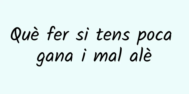 Què fer si tens poca gana i mal alè