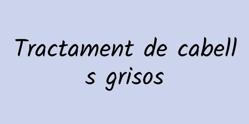 Tractament de cabells grisos