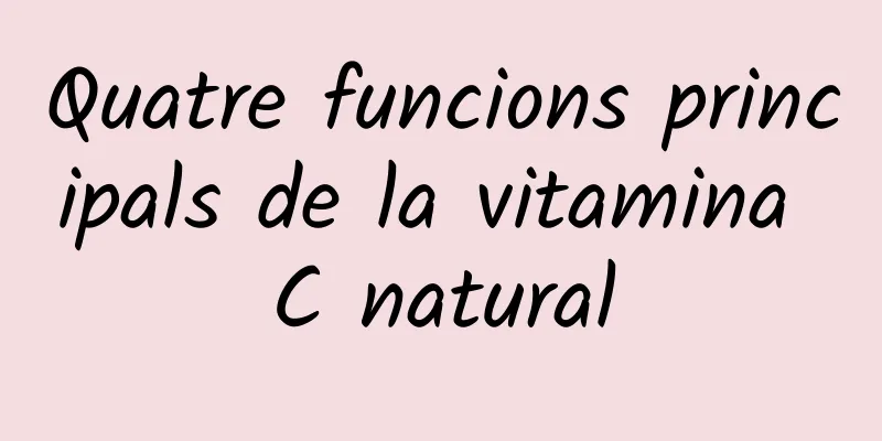 Quatre funcions principals de la vitamina C natural